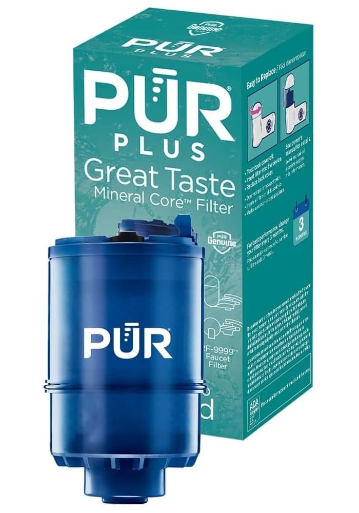 PUR PLUS Faucet Mount Replacement Filter - Genuine 3-in-1 Powerful Water Filtration System for Lead Removal and Mineral Taste - Image 1